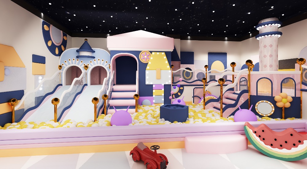 在商場開淘氣堡利潤怎么樣？